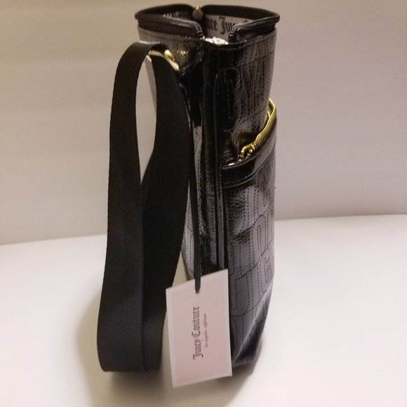 NEW Black Juicy Couture Ever After Crossbody Purse - Picture 7 of 10